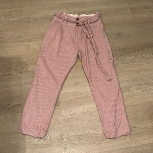 FREE PEOPLE Pink Trousers